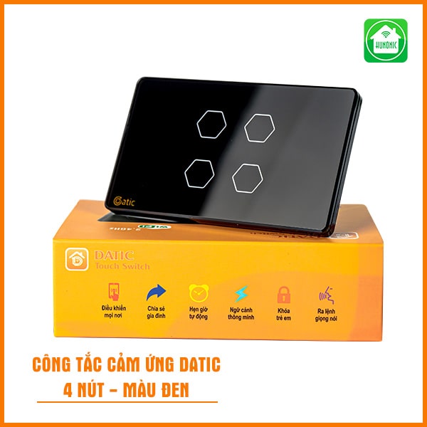 Công tắc cảm ứng Hunonic Datic - Giải pháp thông minh cho ngôi nhà hiện đại