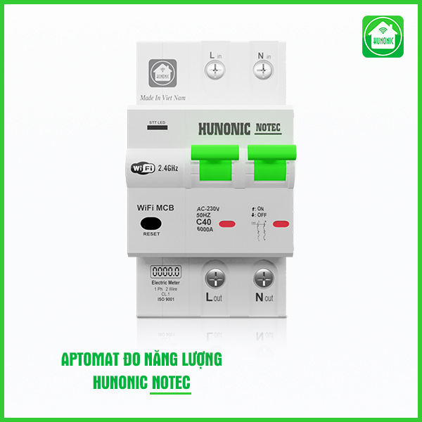 Nhà thông minh Hải Phòng: lợi ích của aptomat thông minh đo năng lượng